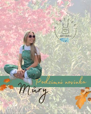 🦋 Podzimní novinka – Monterki Můry 🍃 Podívej se na tu barvu… 🌿 Jemná jako podzimní tráva po ránu, přitom s pevností, která...