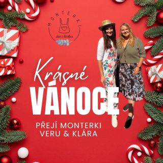 Milé Montérky, milí zákazníci, chceme vám ze srdce popřát krásné svátky. My jsme dnes osobně, až ke dveřím, doručily...